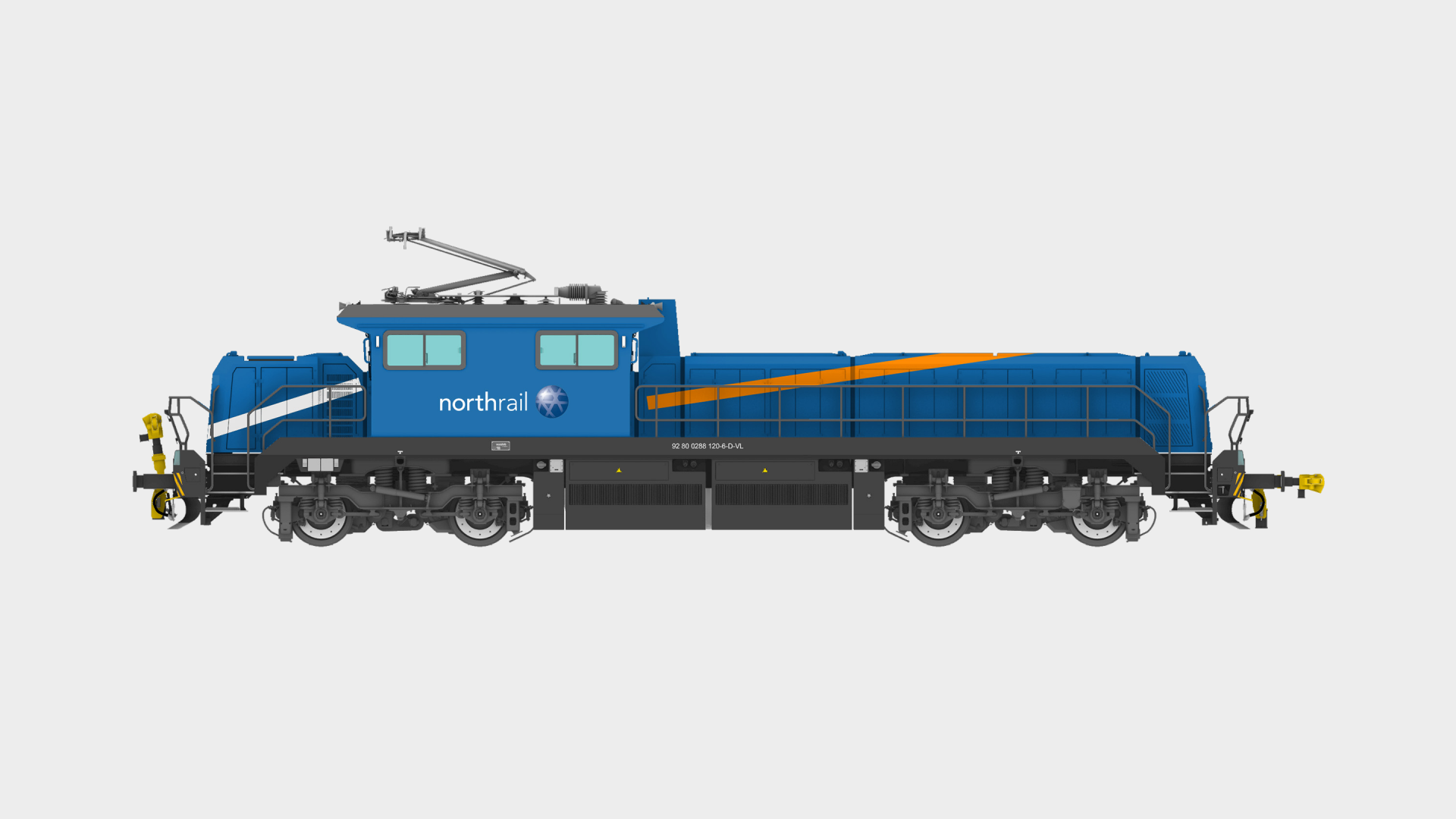 Northrail Mietvertrag über vier DM 20EBBLokomotiven